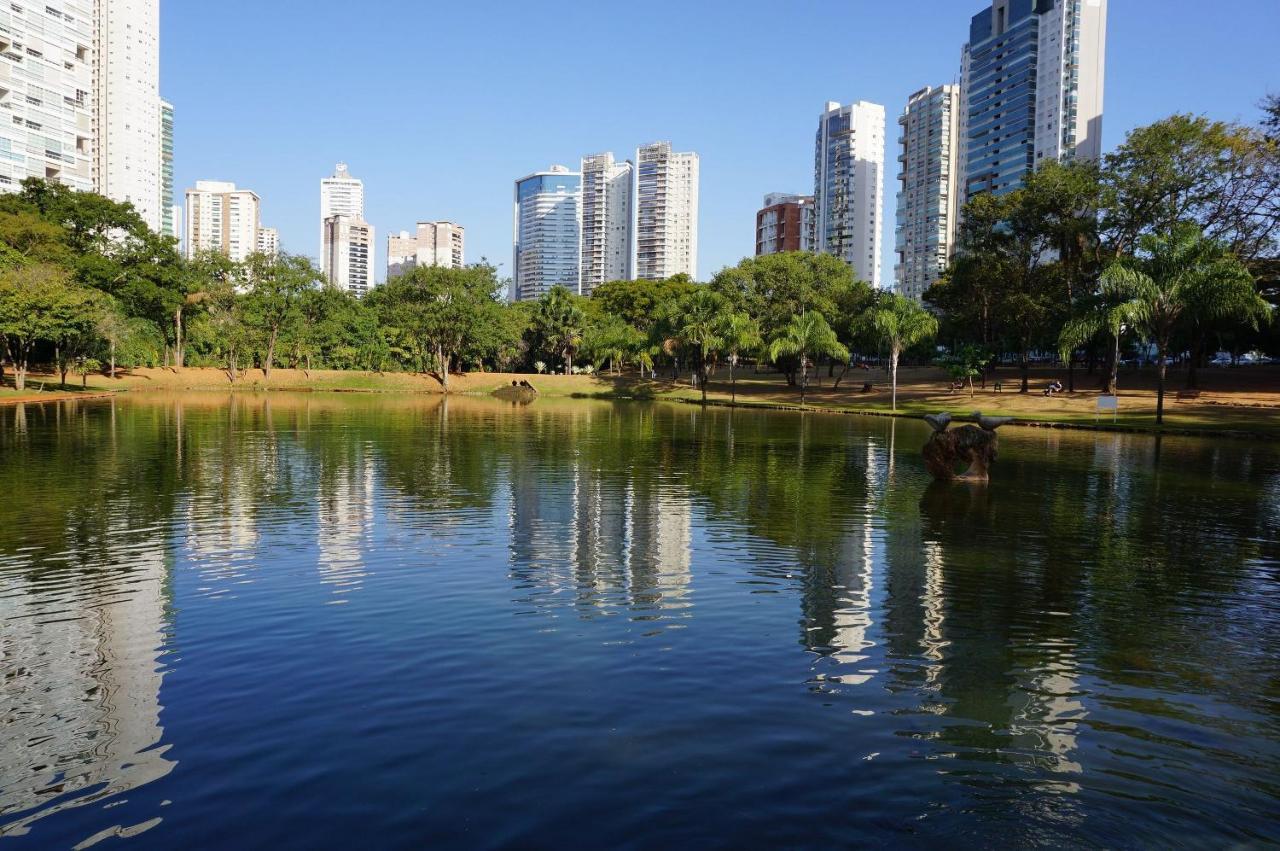 Cantinn Winner 6C Ap Luxuoso De 2 Q No Parque Flamboyant กัวยาเนีย ภายนอก รูปภาพ